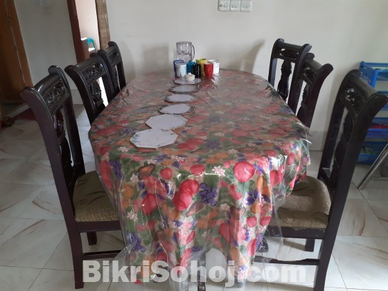 Dining Table set with 6 chairs